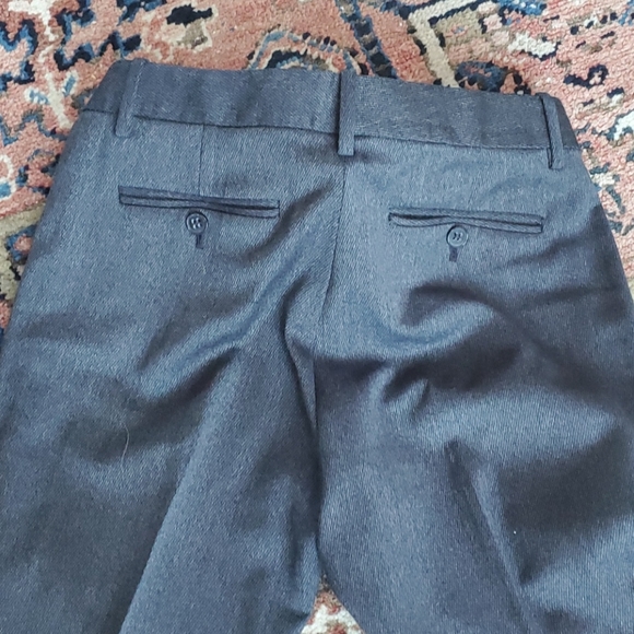 New Theory wool blue/ black suiting. Blazer & pant - Picture 9 of 12